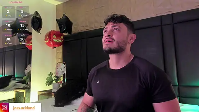 Snapshot of JossAckland chatting on October 26, 2025, 7:47 pm JossAckland online show from October 26, 2025, 7:47 pm