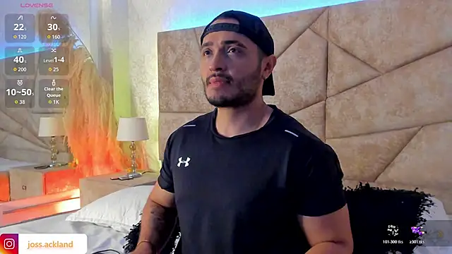 Snapshot of JossAckland chatting on January 8, 2026, 8:15 pm JossAckland online show from January 8, 2026, 8:15 pm