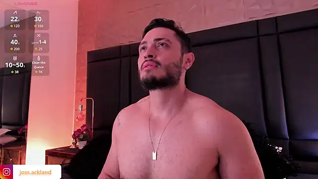 Snapshot of JossAckland chatting on November 12, 2025, 8:01 pm JossAckland online show from November 12, 2025, 8:01 pm