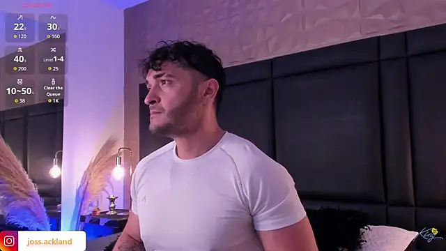 Snapshot of JossAckland chatting on December 14, 2025, 7:52 pm JossAckland online show from December 14, 2025, 7:52 pm