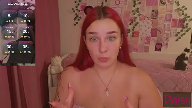 Snapshot of CookyDaisy chatting on September 11, 2025, 7:36 pm CookyDaisy online show from September 11, 2025, 7:36 pm