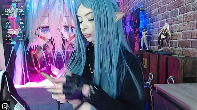 Aurora Natsuki online show from March 17, 2025, 8:40 pm