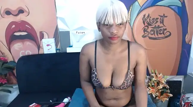 Snapshot of Ebonypreciousx chatting on December 14, 2024, 3:06 am Ebonypreciousx online show from December 14, 2024, 3:06 am