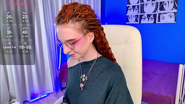 VioletShine online show from October 15, 2025, 2:47 pm