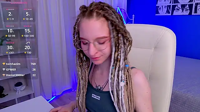 VioletShine online show from January 23, 2025, 1:02 pm