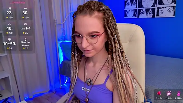 VioletShine online show from March 8, 2025, 2:30 pm