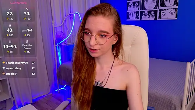 VioletShine online show from February 17, 2025, 6:06 pm