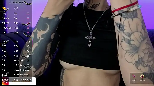 Alisson Wynter online show from February 19, 2026, 3:47 am