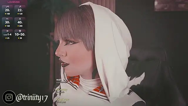 Snapshot of Trinity___s chatting on February 20, 2025, 5:30 pm Trinity s online show from February 20, 2025, 5:30 pm