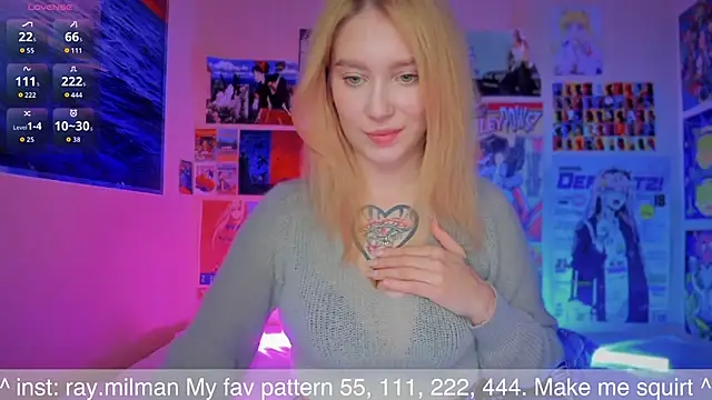 AliceMilman online show from September 26, 2025, 10:11 am