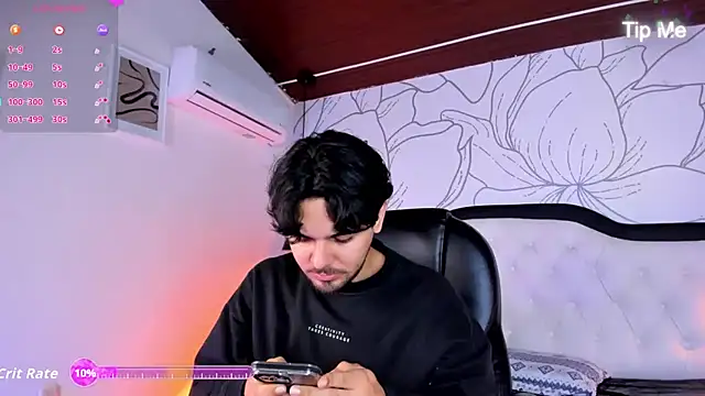 Snapshot of Samir_bear chatting on June 10, 2026, 12:50 pm Samir bear online show from June 10, 2026, 12:50 pm
