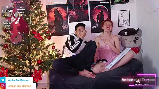 Ambar and daimon  online show from December 4, 2025, 7:18 am