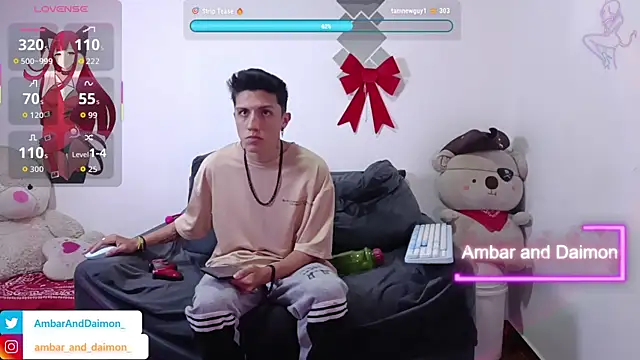 Snapshot of Ambar_and_daimon_ chatting on April 15, 2026, 5:02 am Ambar and daimon online show from April 15, 2026, 5:02 am