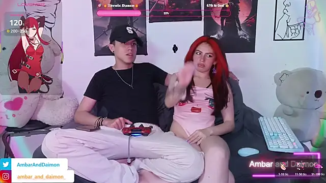 Ambar and daimon  online show from October 30, 2025, 7:06 am