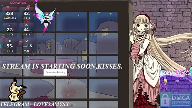 Lovelyamyy online show from April 7, 2026, 1:02 pm