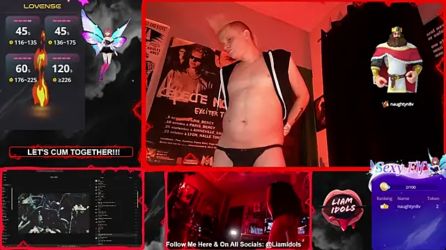 Snapshot of LiamIdols chatting on January 17, 2025, 6:47 am LiamIdols online show from January 17, 2025, 6:47 am