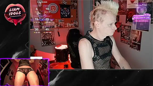 LiamIdols online show from April 22, 2026, 3:41 pm