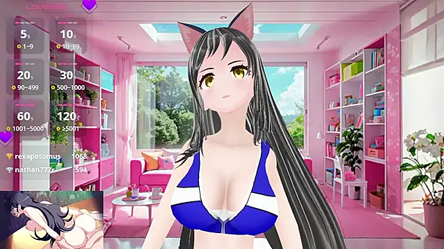 Snapshot of KimiStar chatting on March 6, 2025, 10:47 pm KimiStar online show from March 6, 2025, 10:47 pm