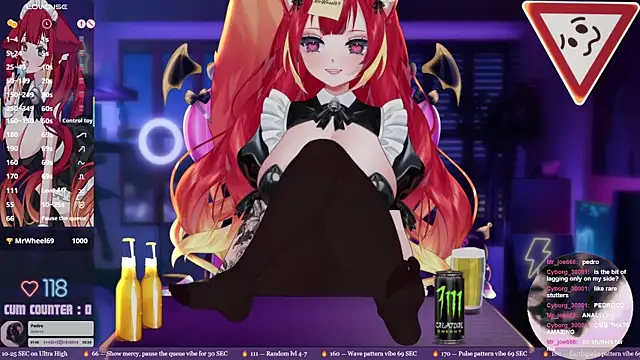 LewdKira VT online show from April 10, 2026, 5:31 pm