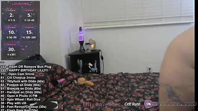 LillyxLavender online show from February 1, 2025, 3:41 am