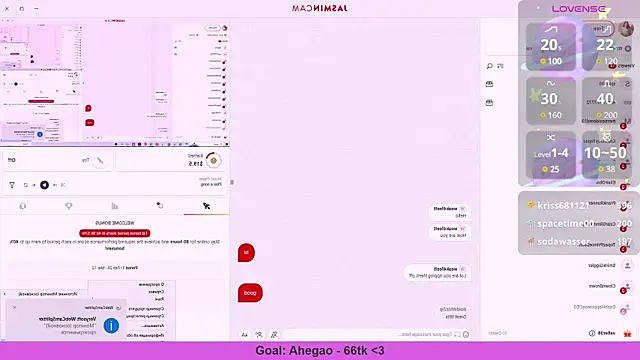 SophieOuld online show from February 21, 2025, 1:55 pm