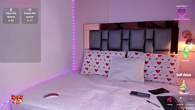 Snapshot of SofiArias chatting on January 6, 2026, 10:14 pm SofiArias online show from January 6, 2026, 10:14 pm