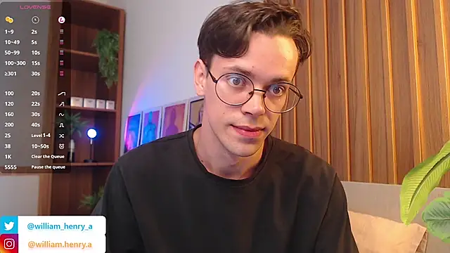 William Henry  online show from March 13, 2026, 8:19 am