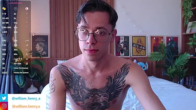 Snapshot of William_Henry_ chatting on February 20, 2026, 6:26 am William Henry online show from February 20, 2026, 6:26 am