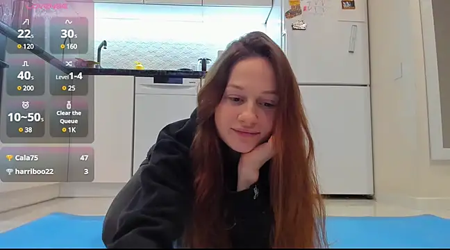 Snapshot of Katya_yoga chatting on February 22, 2025, 4:51 am Katya yoga online show from February 22, 2025, 4:51 am