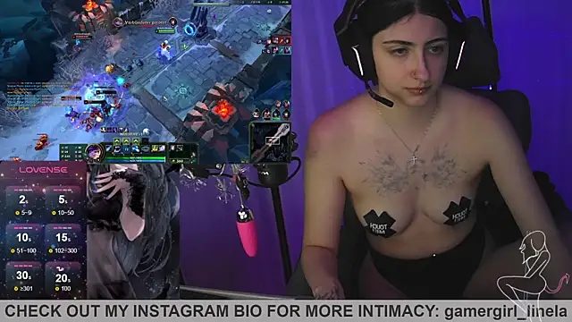 Gamergirl-Linela online show from January 8, 2026, 4:24 pm