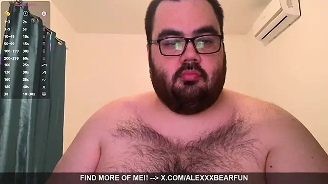 alexxxbear online show from February 12, 2026, 12:21 am