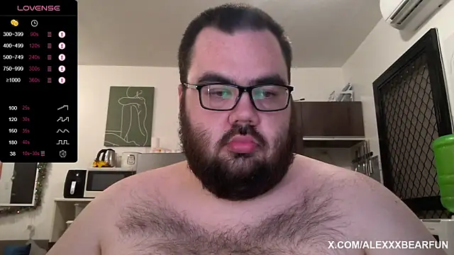 alexxxbear online show from November 21, 2025, 10:42 pm