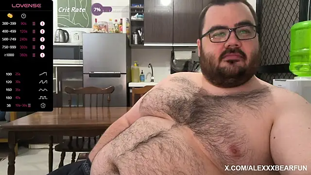 alexxxbear online show from September 11, 2025, 8:20 pm