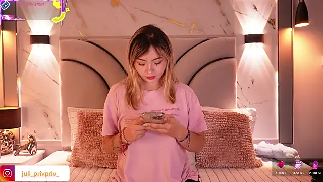 Julieta priv online show from April 9, 2026, 2:01 pm