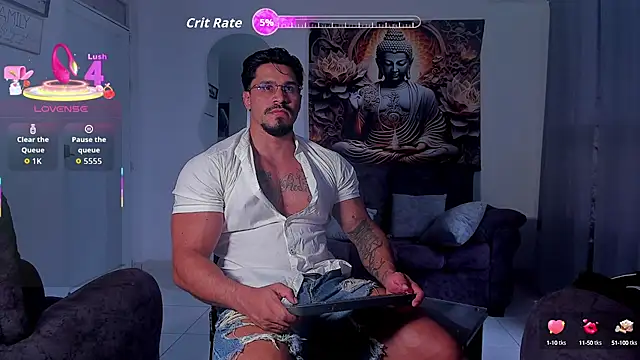 Snapshot of Valentino_Dosantos_ chatting on October 3, 2025, 8:21 pm Valentino Dosantos online show from October 3, 2025, 8:21 pm