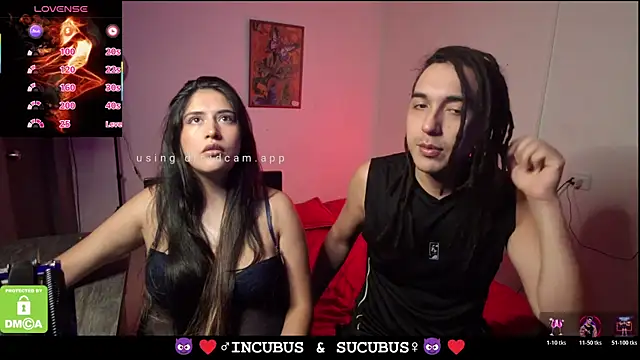 incubus2sucubus online show from January 5, 2026, 8:01 pm