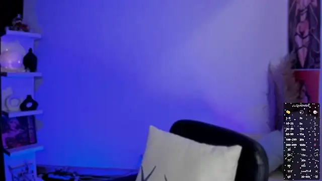 Saraa Desiree online show from October 2, 2025, 4:21 pm