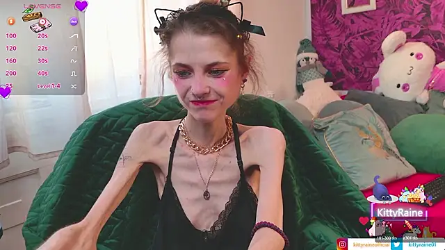 KittyRaine online show from February 26, 2026, 1:55 pm