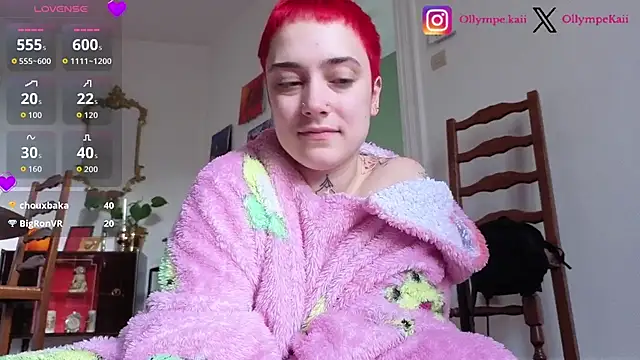 OllympeKaii online show from March 29, 2026, 3:13 pm