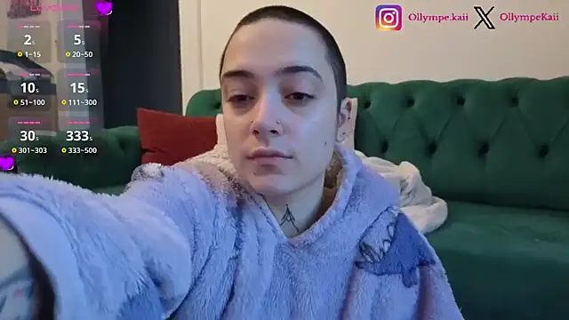 OllympeKaii online show from December 1, 2025, 7:20 am