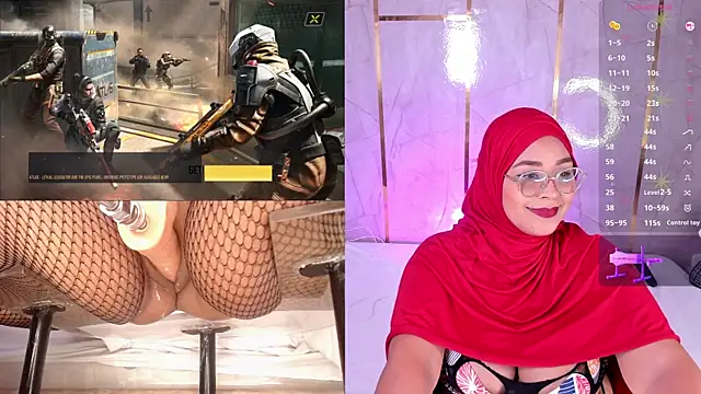 Snapshot of BBWHijab chatting on November 6, 2025, 6:06 am BBWHijab online show from November 6, 2025, 6:06 am