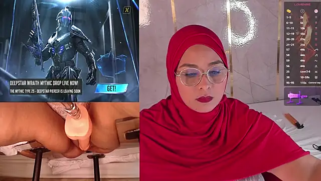 Snapshot of BBWHijab chatting on November 5, 2025, 5:43 am BBWHijab online show from November 5, 2025, 5:43 am