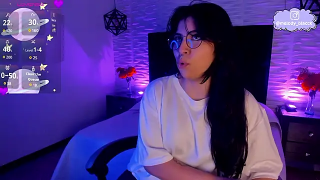 Snapshot of Melody_Black_ chatting on March 3, 2026, 11:23 pm Melody Black online show from March 3, 2026, 11:23 pm