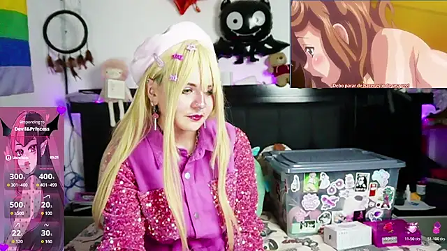 Devil And Princess online show from May 30, 2026, 1:34 am