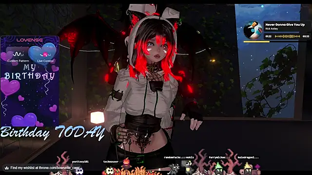 Bowsette Cami online show from October 25, 2025, 3:23 pm