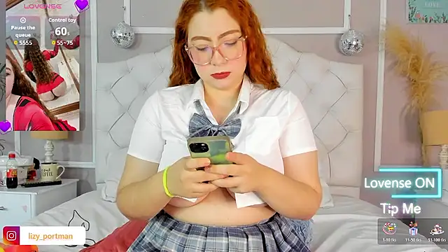 Snapshot of lizy_portman chatting on January 9, 2026, 7:54 pm lizy portman online show from January 9, 2026, 7:54 pm