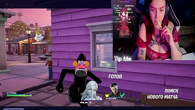 Mini Lady1 online show from April 8, 2026, 3:46 pm