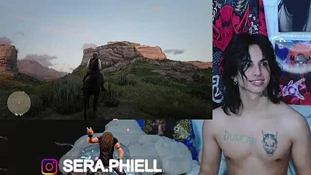 Snapshot of Seraphiell chatting on December 17, 2025, 1:32 am Seraphiell online show from December 17, 2025, 1:32 am