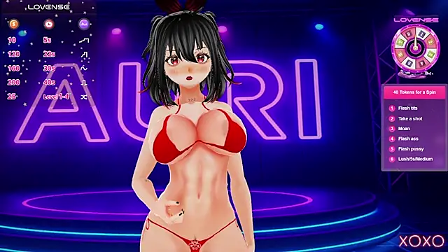 Auri Hikaru online show from November 9, 2025, 6:12 pm