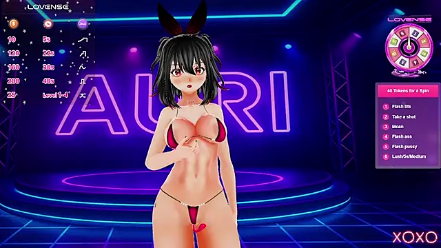 Auri Hikaru online show from November 26, 2025, 4:29 pm